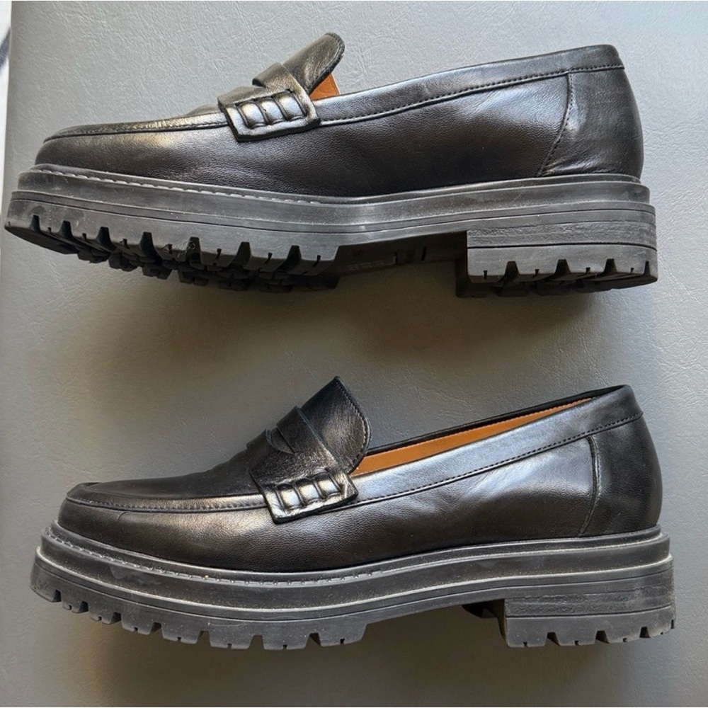 Sezane Black Albane Loafers - Picture 4 of 8
